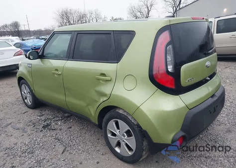 2016 Kia Soul из США, поврежденный, VIN KNDJN2A29G7872874